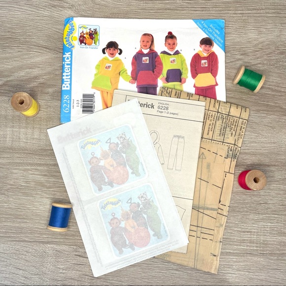 Teletubbies Iron-On Transfers with Sewing Patterns - Picture 2 of 5